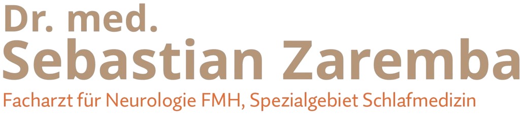 PD Dr. med. Sebastian Zaremba Facharzt für Neurologie FMH / Schlafmediziner - 044 251 30 30 - kontakt@drzaremba.ch